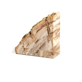 Four Hands Petrified Wood Book Ends