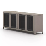 Four Hands Sherwood Outdoor Sideboard - Weathered Grey Four Hands Sherwood Outdoor Sideboard - Weathered Grey