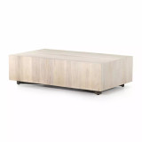 Four Hands Hudson Rectangle Coffee Table - Ashen Walnut