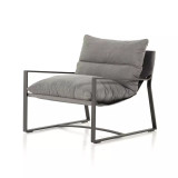 Four Hands Avon Outdoor Sling Chair - Charcoal (Closeout)