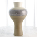 Global Views Cream Rises Swell Vase - Lg