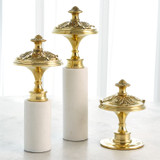 Global Views Newel Cap Sculpture - Brass