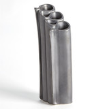 Studio A Ribbon Vase - Matte Graphite - Med (Closeout)