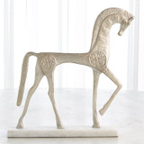 Global Views Roman Horse - Silver - Lg Global Views Roman Horse - Silver - Lg
