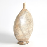 Studio A Round Raku Vase - Sand