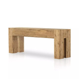 Four Hands Abaso Console Table - Rustic Wormwood Oak