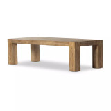 Four Hands Abaso Dining Table - Rustic Wormwood Oak - 108"