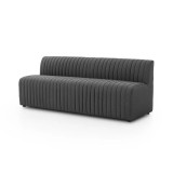 Four Hands BYO: Augustine Dining Banquette - 82" Bench - Fiqa Boucle Charcoal