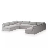 Four Hands Grant Outdoor 5 - Piece Sectional - Faye Ash