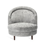 Interlude Home Capri Grand Swivel Chair - Feather