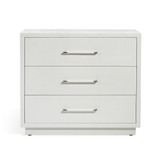 Interlude Home Taylor 3 Drawer Chest - White