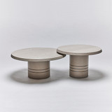 Interlude Home Hunt Bunching Cocktail Tables - Grey - Set Of 2