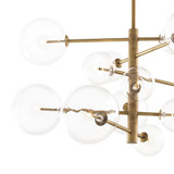 Eichholtz Argento Chandelier - S Antique Brass