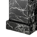 Eichholtz Caselli Column - Black Faux Marble