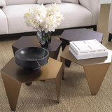 Eichholtz Metro Chic Side Table - Brushed Brass