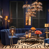 Eichholtz Lando Sofa - Savona Midnight Blue