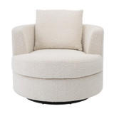 Eichholtz Felix Swivel Chair - Bouclé Cream