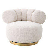 Eichholtz Phedra Swivel Chair - Lyssa Off White