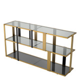 Eichholtz Clio Cabinet - Low Brushed Brass