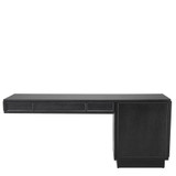 Eichholtz Choo Desk - Charcoal Grey Oak Veneer