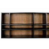 Noir Messer Shelf - Hand Rubbed Black And Gray Wash