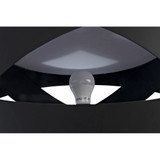 Noir Orion Floor Lamp - Black Steel