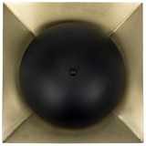 Noir Agila Sconce - Steel With Brass Finish Noir Agila Sconce - Steel With Brass Finish