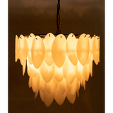 Noir Lotus Chandelier - Large