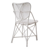 Eichholtz Colony Dining Chair - Rattan - Matte White