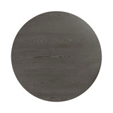 Worlds Away Thick Top Coffee Table - Cross Base - Smoke Grey Oak