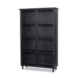 Four Hands Sayward Cabinet - Black Oak Veneer