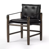 Four Hands Lenz Dining Armchair - Carson Black