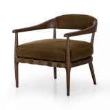 Four Hands Dane Chair - Cottswald Moss Nubuck