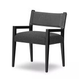 Four Hands Ferris Dining Armchair - Palermo Black