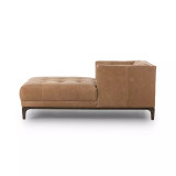 Four Hands Dylan Chaise Lounge - Palermo Drift, Sienna Brown