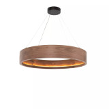 Four Hands Baum Chandelier - Dark Walnut - Small