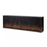 Four Hands It Takes An Hour Sideboard - Distressed Black - 122"