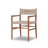 Four Hands Lomas Outdoor Dining Armchair - Natural Teak