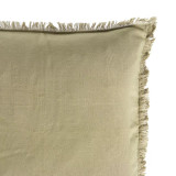 Four Hands Handwoven Eyelash Pillow - Sage Cotton - 22"X22" - Cover + Insert