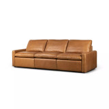 Four Hands Tillery Power Recliner 3 - Piece Sectional - Sonoma Butterscotch - 111"