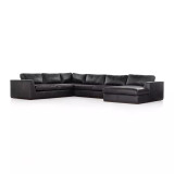 Four Hands Colt 4 - Piece Sectional - Right Chaise - Heirloom Black