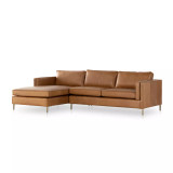 Four Hands Emery 2 - Piece Sectional - Left Arm Facing - Sonoma Butterscotch (Markdown)