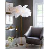 Regina Andrew Josephine Feather Floor Lamp