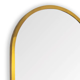 Regina Andrew Doris Dressing Room Mirror Small - Natural Brass