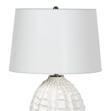 Regina Andrew Caspian Ceramic Table Lamp - White Small