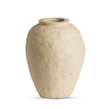 Amber Lewis x Four Hands Olivos Paper Mache Vessel - Natural Paper Mache - 20" Amber Lewis x Four Hands Olivos Paper Mache Vessel - Natural Paper Mache - 20"