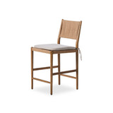 Amber Lewis x Four Hands Dara Counter Stool With Cushion - Broadway Dune