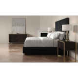 Caracole Meet U In The Middle King Bed - Black Stain Ash