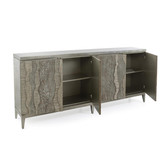 John Richard River'S Edge Silver Credenza