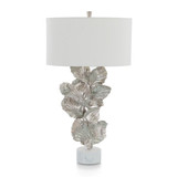 John Richard Leaf Sculpture Table Lamp